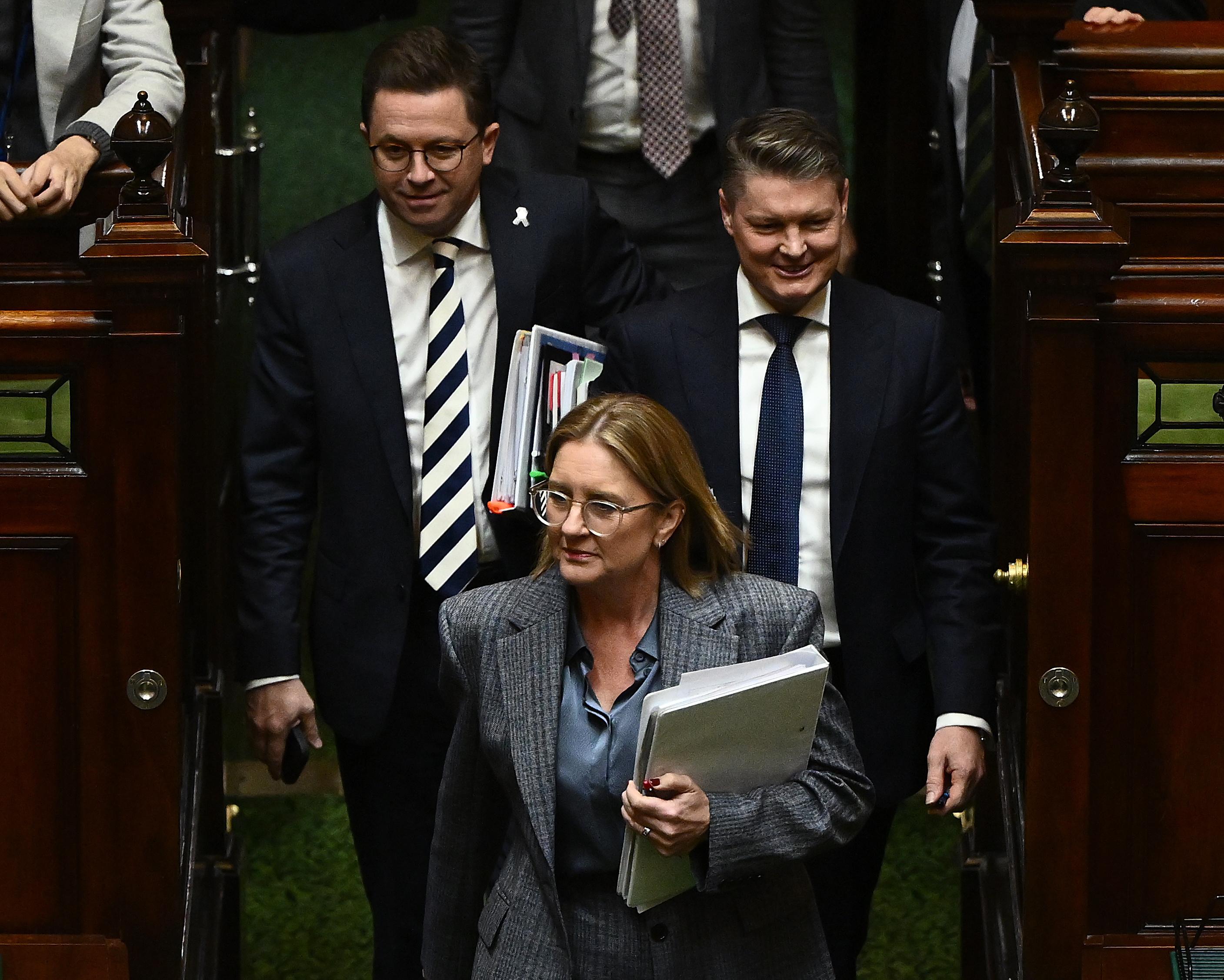 Australia news live: poll piles pressure on Jacinta Allan; women ‘biggest losers from NDIS cuts’