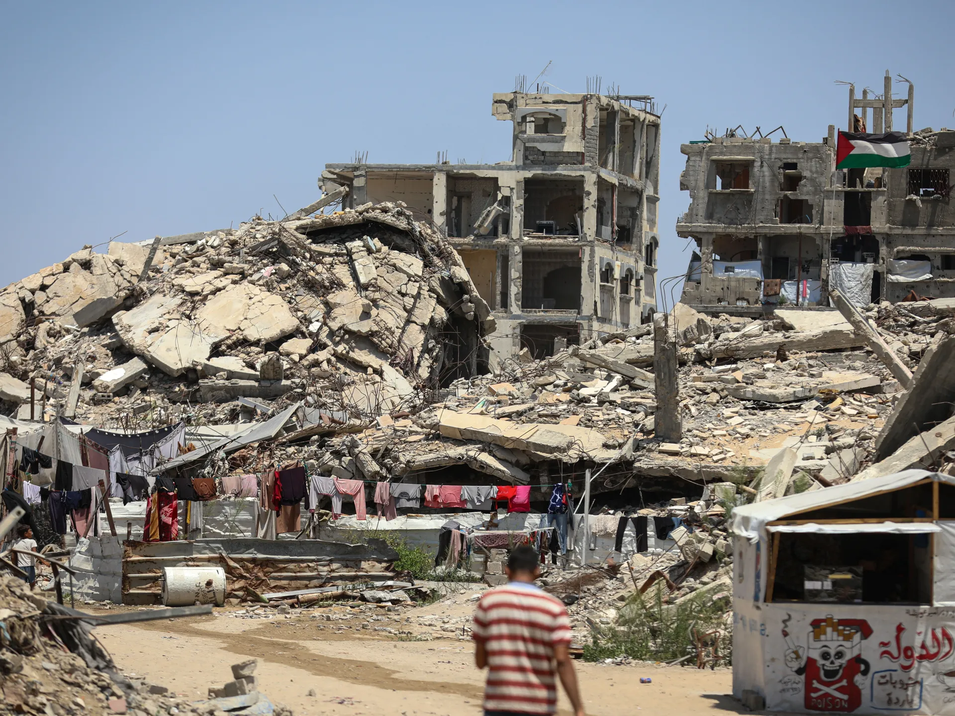 ‘We have no one’: Palestinians react to Israel’s rejection of Gaza plan
