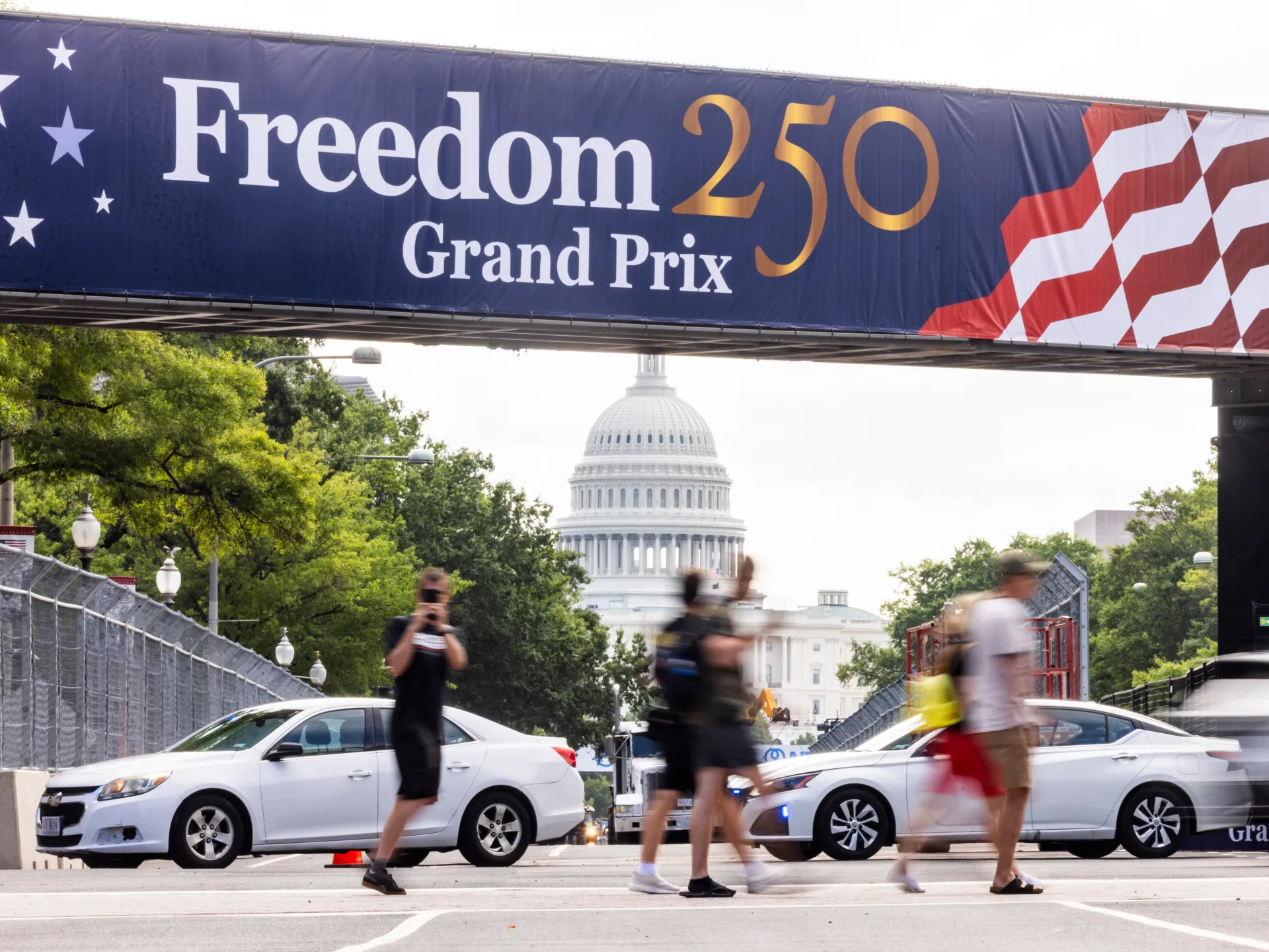 What to know about the Freedom 250 Grand Prix, Trump’s capital car race
