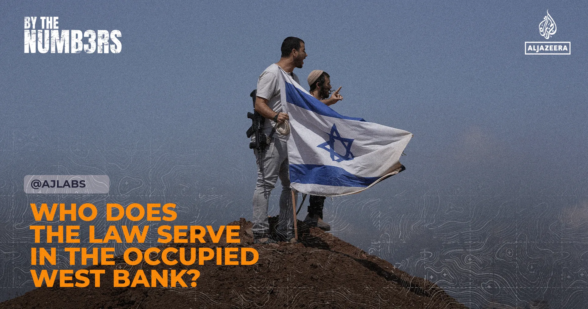 Who does the law serve in the occupied West Bank?