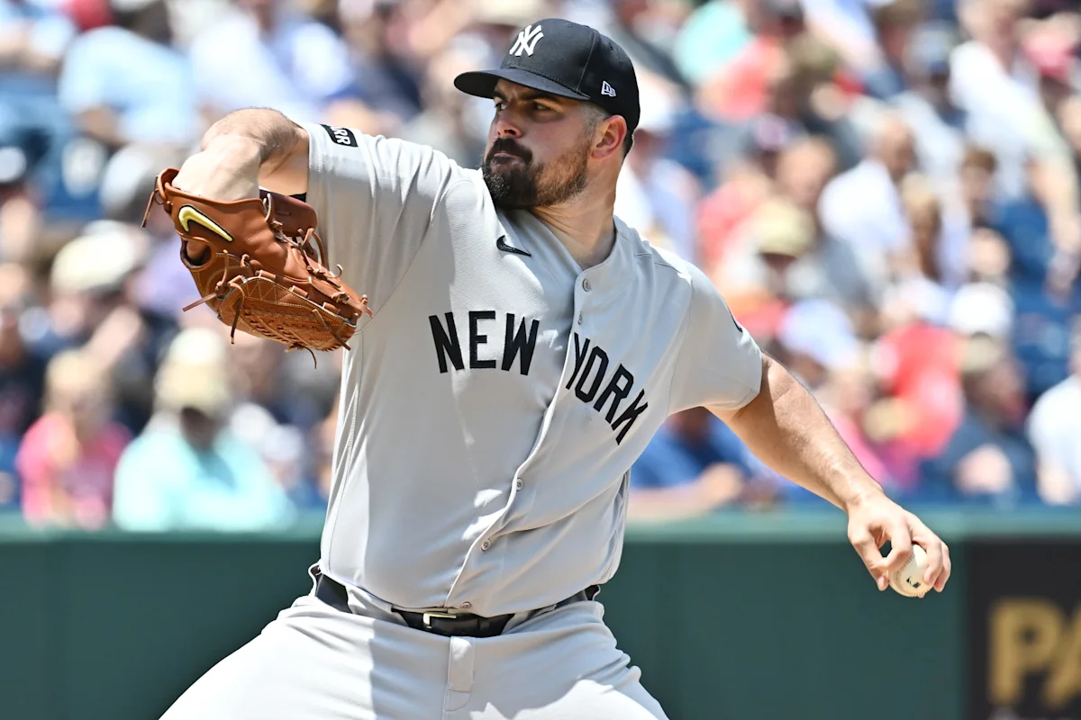 Yankees ready to slot Carlos Rodon back into their rotation