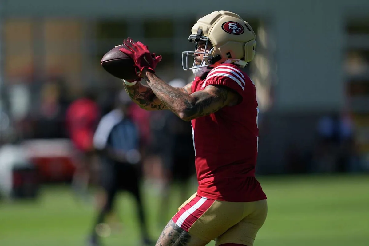 49ers wide receiver Mike Evans, at 33, confident he hasn't lost magic touch
