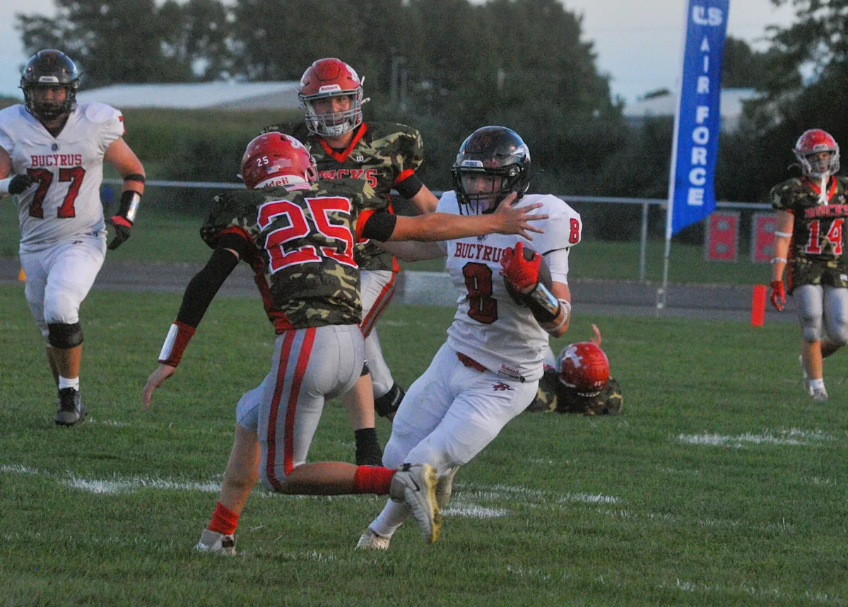 Bucyrus throttles rival Buckeye Central for first series win since '22