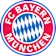 FC Bayern Munich crest shown against a blue background
