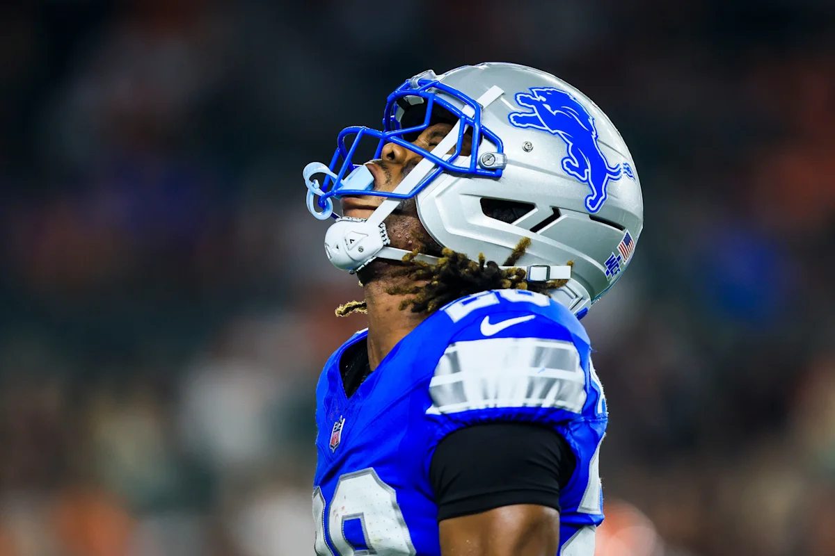 Detroit Lions announce inactives vs. Bills in 'Thursday Night Football'