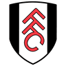 Black and white shield featuring a red stylized letter F