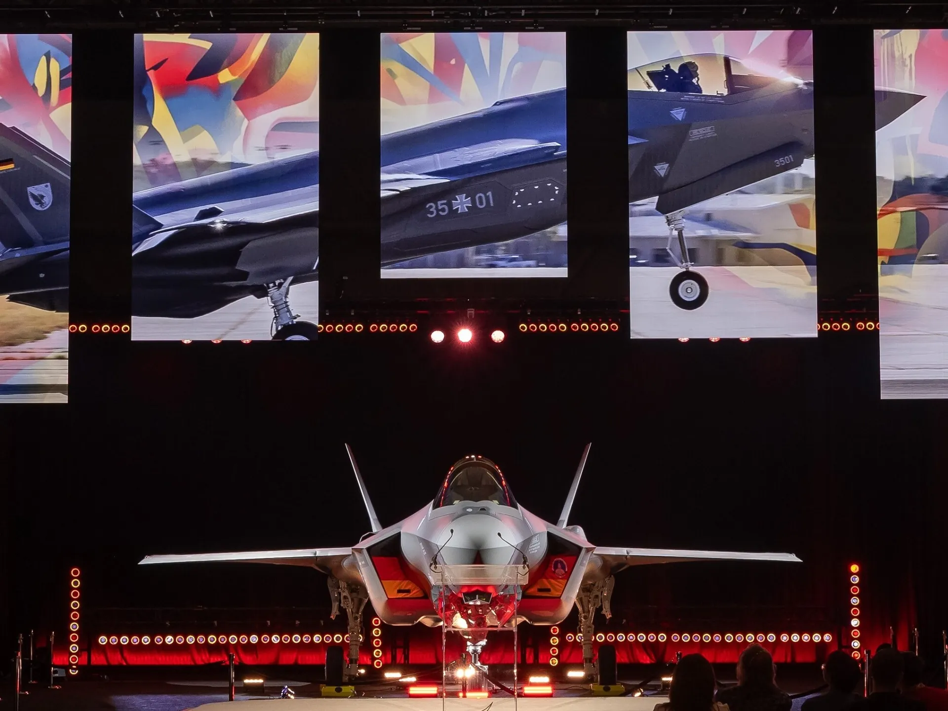 Germany receives first F-35 jet from US as NATO boosts military spending