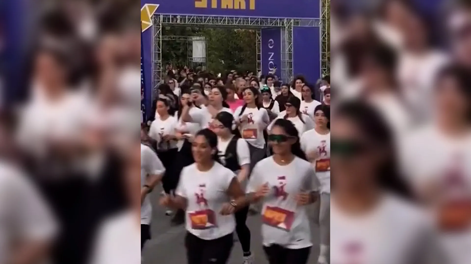 Iranian women defy law and run Tehran race without hijab