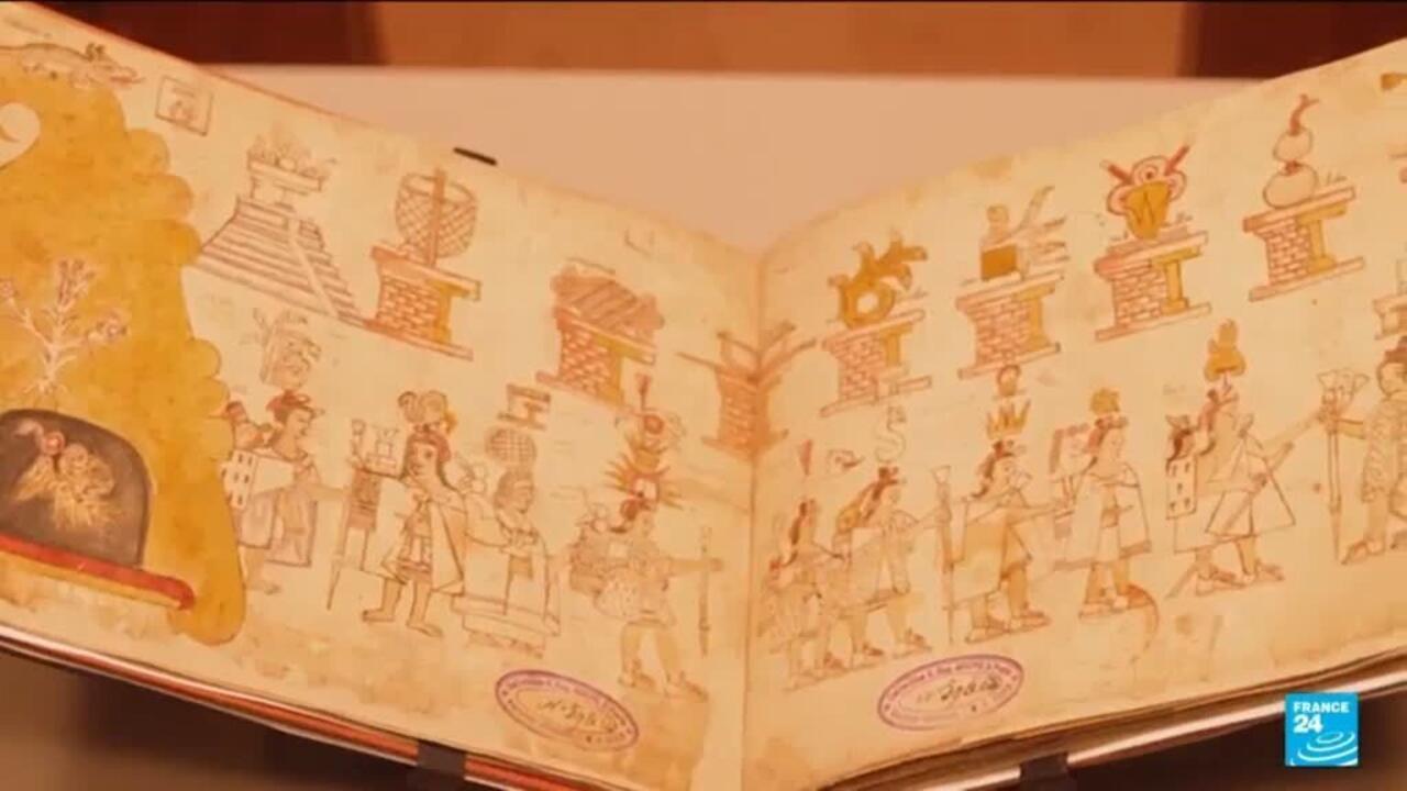 Prized Aztec codex returns to Mexico on loan