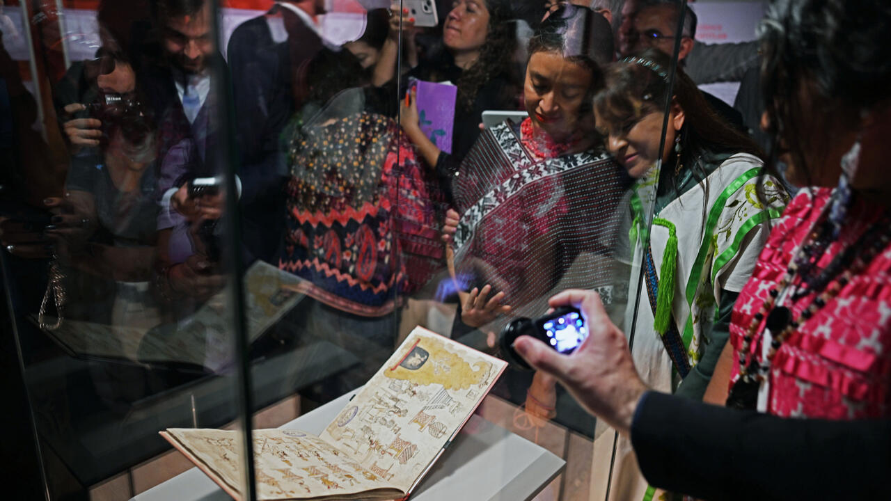 Rare Aztec manuscript returns to Mexico on loan after nearly two centuries in France