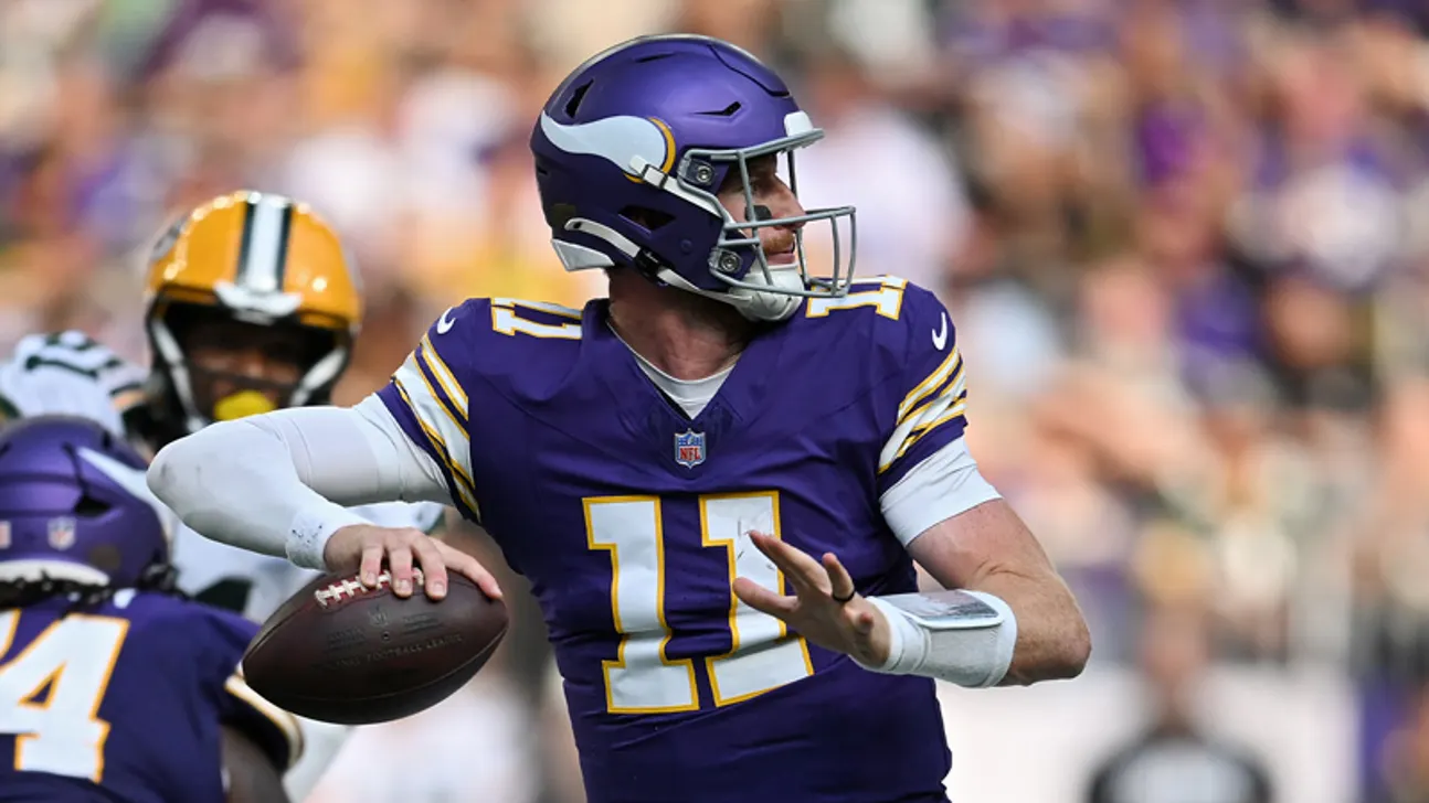 Vikings Name Starting QB For Week 2 vs. Bears With Kyler Murray Injured