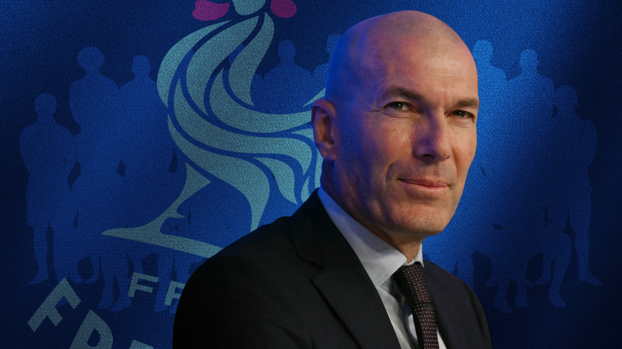 Watch live: France's new head coach Zidane unveils his first team line-up for Nations League matches