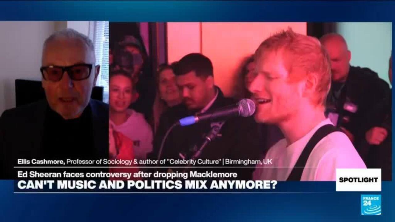 'We don't just want to hear Ed Sheeran sing and play guitar, we want to know his politics'