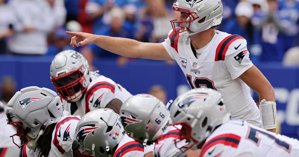 Drake Maye shows his true colors in Patriots’ win over Bills