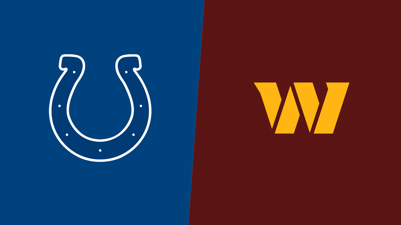 White horseshoe logo on a blue field beside a gold stylized W on a burgundy field.
